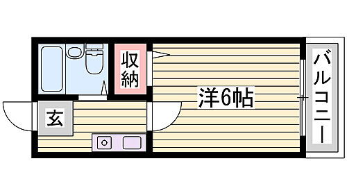 兵庫県姫路市塩町 姫路駅 1K マンション 賃貸物件詳細
