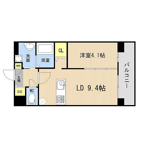 フェリス小笹 10階 1LDK 賃貸物件詳細