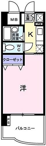 広島県広島市佐伯区隅の浜2丁目 楽々園駅 1K マンション 賃貸物件詳細