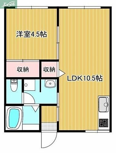 岡山県岡山市北区大元上町 大元駅 1LDK アパート 賃貸物件詳細