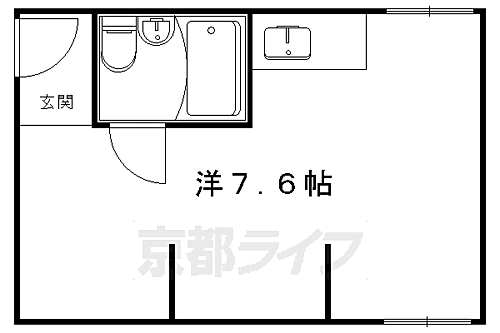 京都府京都市左京区岩倉三宅町 国際会館駅 1K アパート 賃貸物件詳細