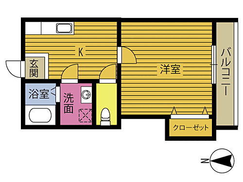 大分県国東市安岐町下原 1DK アパート 賃貸物件詳細
