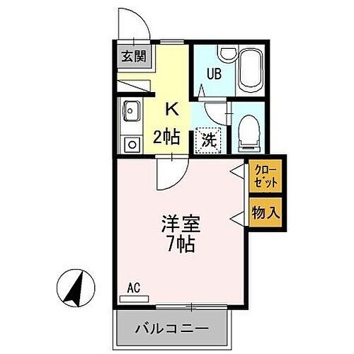 香川県善通寺市金蔵寺町 金蔵寺駅 1K アパート 賃貸物件詳細