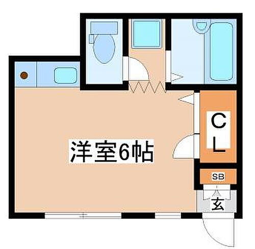 ＳＫハイツ 1階 ワンルーム 賃貸物件詳細