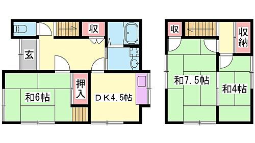 兵庫県姫路市辻井4丁目 播磨高岡駅 3DK 一戸建て 賃貸物件詳細