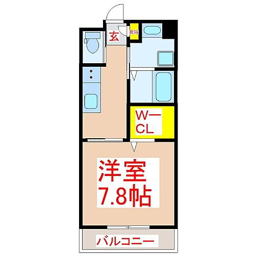 桜花ハイツ 1階 1K 賃貸物件詳細