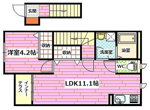 広島県広島市安佐南区安東6丁目 安東駅 1LDK アパート 賃貸物件詳細