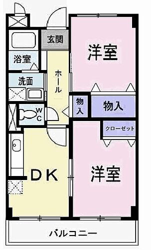 兵庫県西脇市野村町 西脇市駅 2DK マンション 賃貸物件詳細