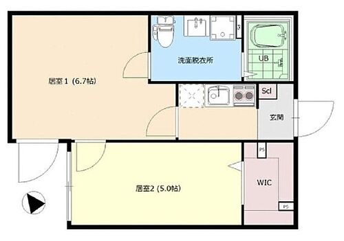 東京都足立区鹿浜8丁目 谷在家駅 1DK マンション 賃貸物件詳細