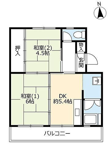 ＵＲ桜丘 4階 1LDK 賃貸物件詳細