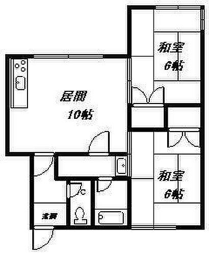 北海道旭川市六条西１丁目 賃貸アパート