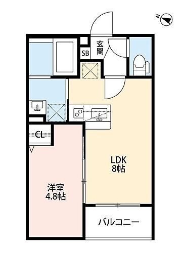 兵庫県神戸市長田区海運町8丁目 鷹取駅 1LDK アパート 賃貸物件詳細