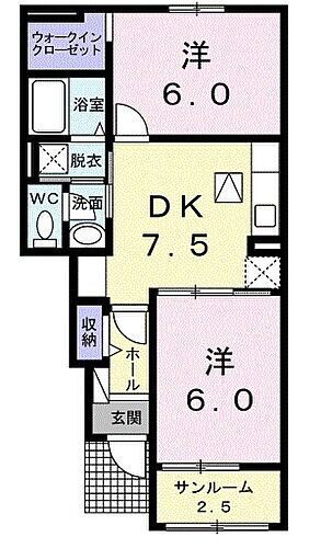 愛媛県西条市朔日市142-5 2DK アパート 賃貸物件詳細