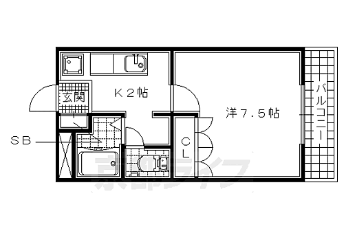 ベル・グラース 1階 1K 賃貸物件詳細