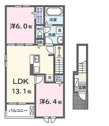 岡山県笠岡市絵師 里庄駅 2LDK アパート 賃貸物件詳細