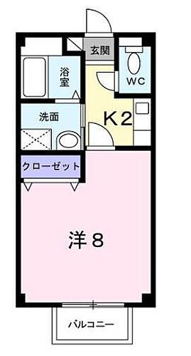 広島県福山市引野町東 大門駅 1K アパート 賃貸物件詳細