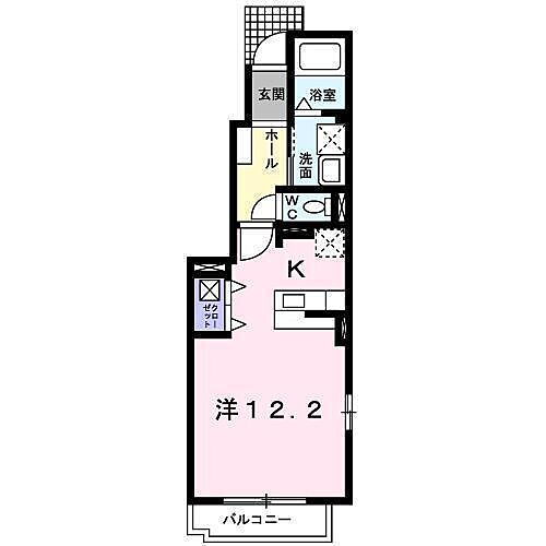 佐賀県佐賀市鍋島６丁目 鍋島駅 1K アパート 賃貸物件詳細