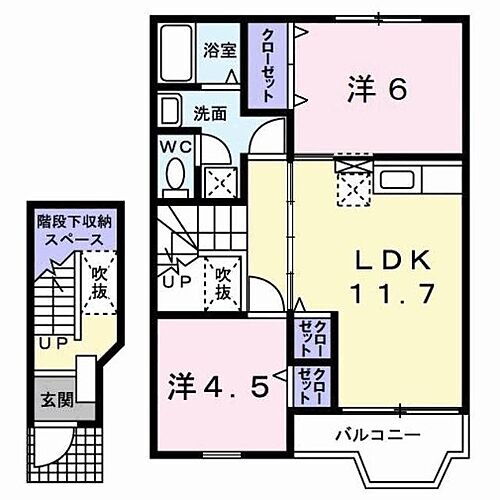 パークメゾンＭ・Ａ 2階 2LDK 賃貸物件詳細