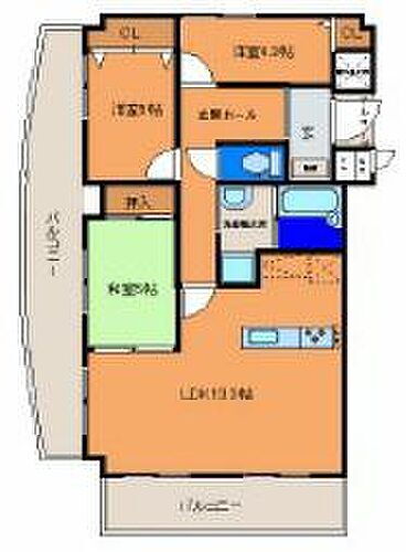 ビューティフルライフ 6階 3LDK 賃貸物件詳細