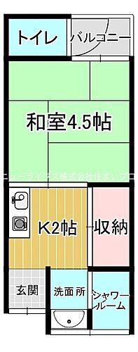 大阪府寝屋川市下神田町 萱島駅 1K アパート 賃貸物件詳細