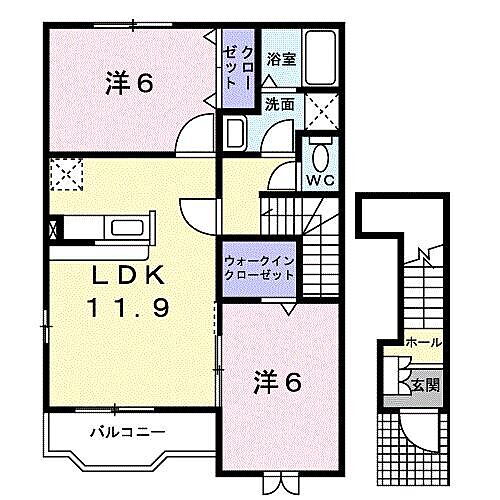 静岡県浜松市中央区和合町 2LDK アパート 賃貸物件詳細