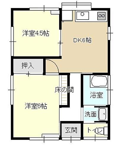 静岡県浜松市中央区下池川町 八幡駅 2DK アパート 賃貸物件詳細