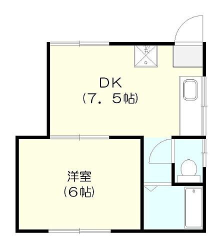 ダイヤモンド古河 平屋建て 1DK 賃貸物件詳細