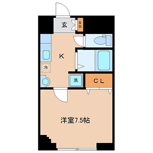 宮城県仙台市若林区連坊1丁目 連坊駅 1K マンション 賃貸物件詳細