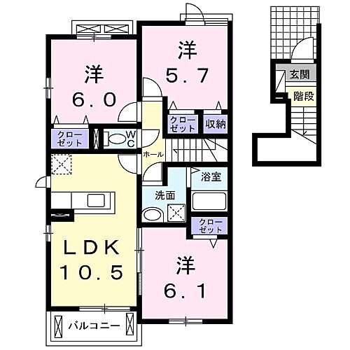 静岡県浜松市中央区神田町 浜松駅 3LDK アパート 賃貸物件詳細