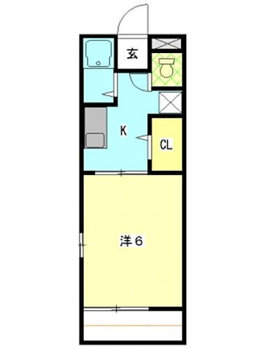 静岡県浜松市中央区瓜内町 浜松駅 1K アパート 賃貸物件詳細