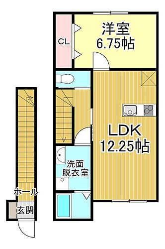 Ｍｏｎｔｅ　Ｂｉａｎｃｏ 1階 1LDK 賃貸物件詳細