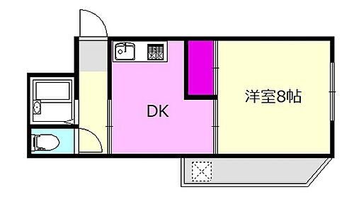 広島県広島市南区比治山本町 比治山橋駅 1DK マンション 賃貸物件詳細