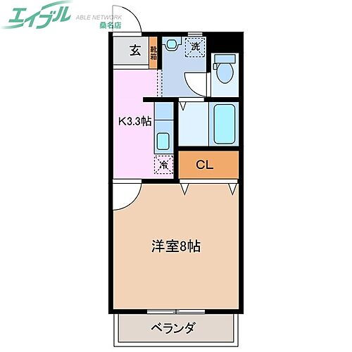 三重県三重郡川越町大字亀須新田 伊勢朝日駅 1K アパート 賃貸物件詳細