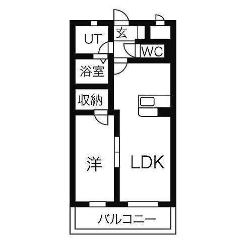 プレステージ千種Ｃ棟 4階 1LDK 賃貸物件詳細