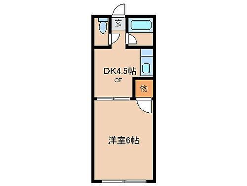 三重県鈴鹿市庄野羽山2丁目 平田町駅 1DK マンション 賃貸物件詳細