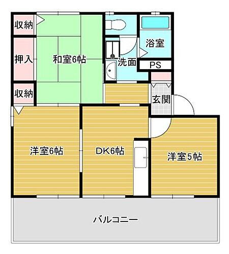 マルス 1階 3K 賃貸物件詳細