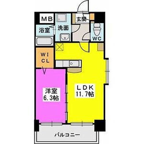 福岡県久留米市東町489-3 西鉄久留米駅 1LDK マンション 賃貸物件詳細