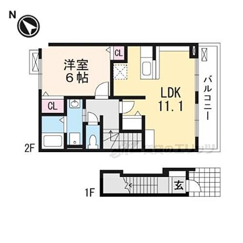 滋賀県甲賀市水口町名坂 水口駅 1LDK アパート 賃貸物件詳細
