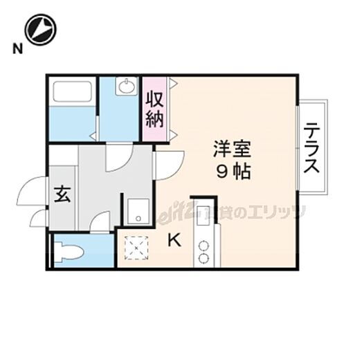 滋賀県甲賀市水口町的場 賃貸アパート