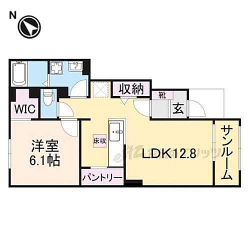 滋賀県長浜市木之本町木之本 木ノ本駅 1LDK アパート 賃貸物件詳細