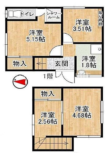 大阪府大阪市住吉区清水丘3丁目 住ノ江駅 4K 一戸建て 賃貸物件詳細