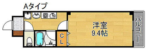 大阪府大阪市西成区岸里3丁目 岸里玉出駅 1K マンション 賃貸物件詳細