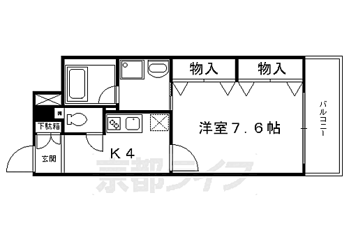 京都府京都市中京区三条通烏丸東入梅忠町 烏丸御池駅 1K マンション 賃貸物件詳細