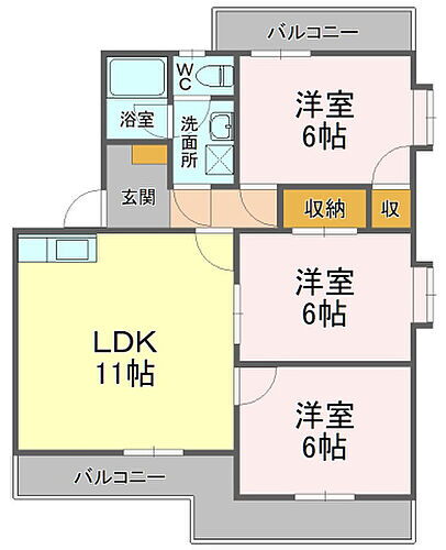 静岡県静岡市葵区竜南1丁目 長沼駅 3LDK マンション 賃貸物件詳細