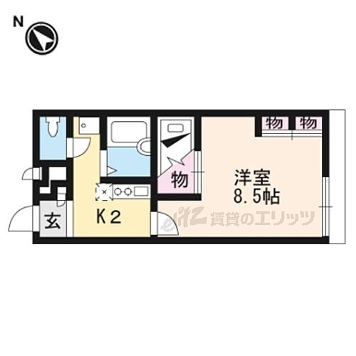 滋賀県草津市木川町 草津駅 1K アパート 賃貸物件詳細