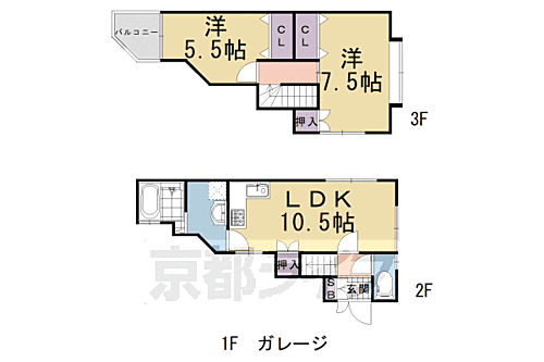 京都府京都市伏見区羽束師鴨川町 中書島駅 2LDK 一戸建て 賃貸物件詳細