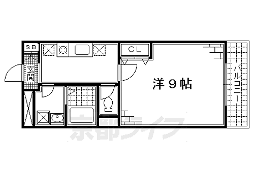 京都府京都市伏見区京町北7丁目 丹波橋駅 1K アパート 賃貸物件詳細