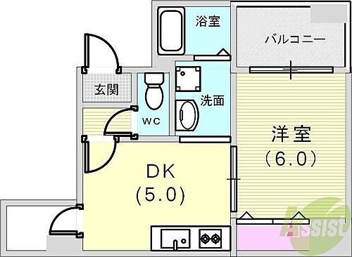 兵庫県神戸市中央区元町通5丁目2-20 元町駅 1DK マンション 賃貸物件詳細