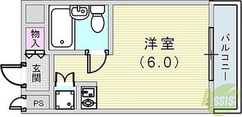  オーソドックスな間取り