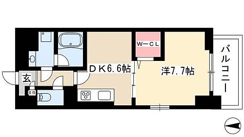 愛知県名古屋市中川区松年町4丁目85 港北駅 1DK マンション 賃貸物件詳細